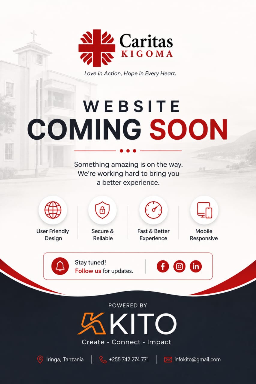 Caritas Kigoma — Website Coming Soon